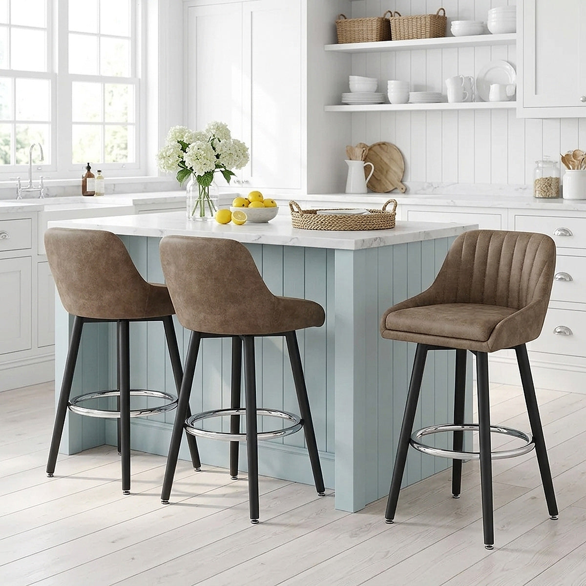 Hamilton Bar Stool Antique Brown