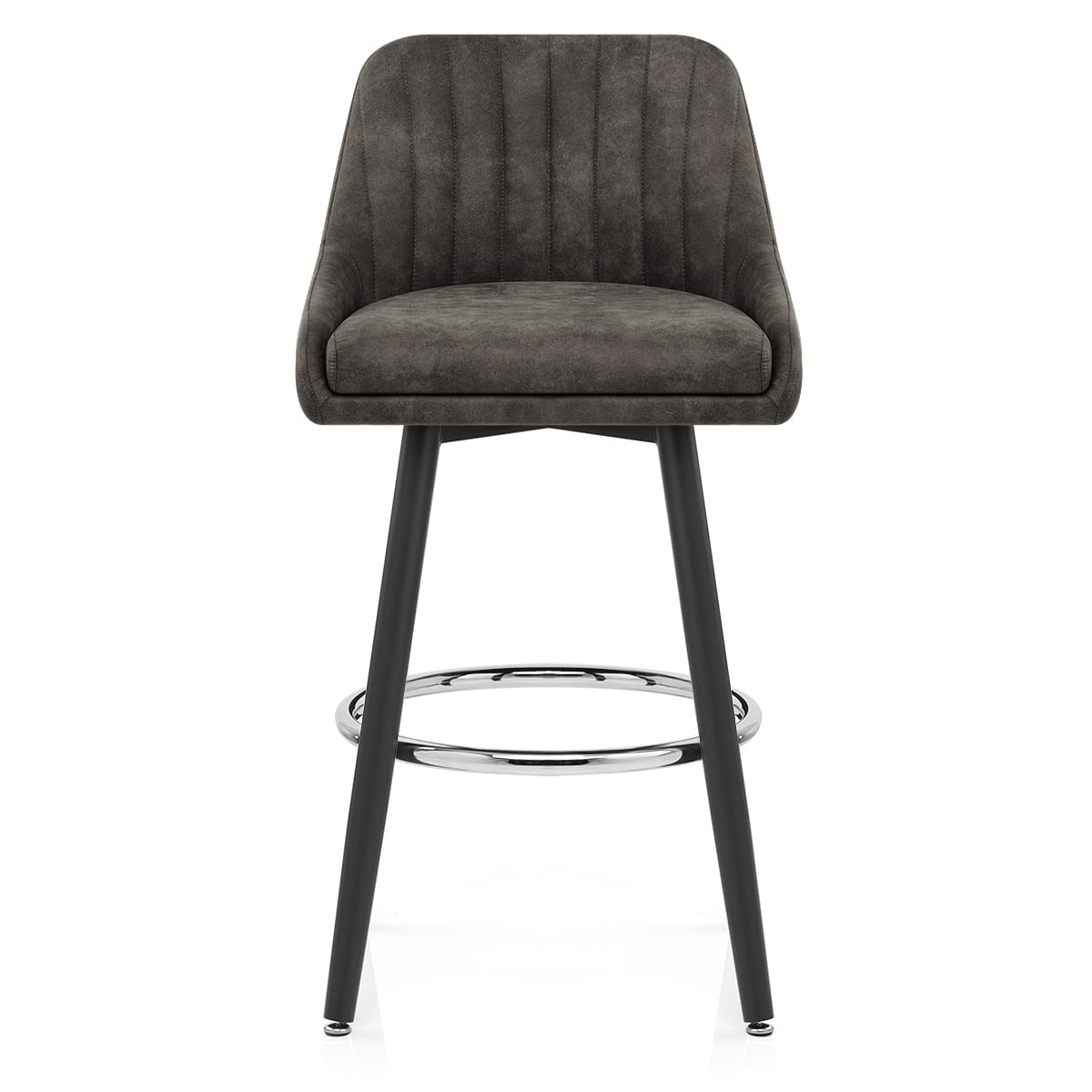 Hamilton Bar Stool Antique Charcoal