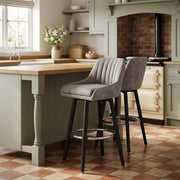 Hamilton Bar Stool Antique Grey