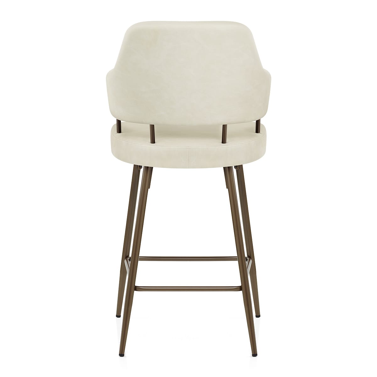 Hampton Bar Stool Bronze & Cream