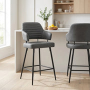 Hampton Bar Stool Charcoal