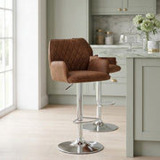 Harvard Bar Stool Antique Brown