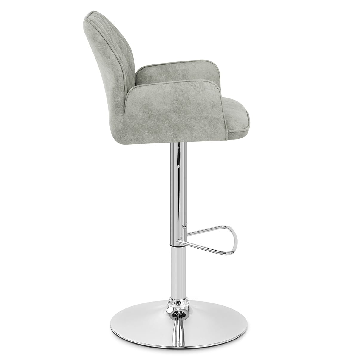 Harvard Bar Stool Light Grey