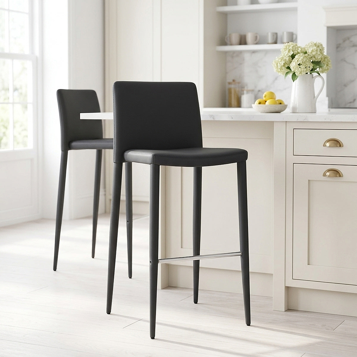 Healey Kitchen Stool Black