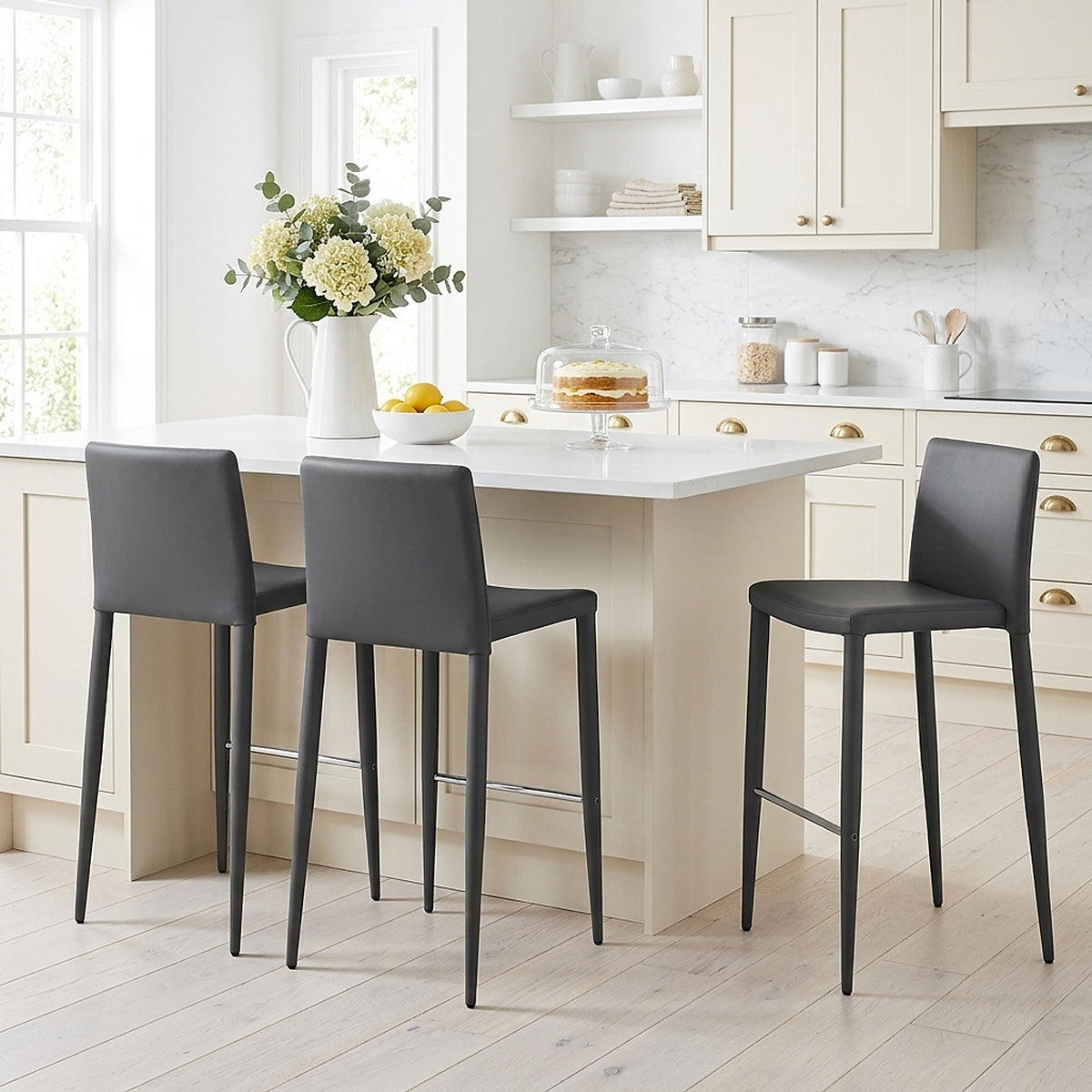 Healey Kitchen Stool Black