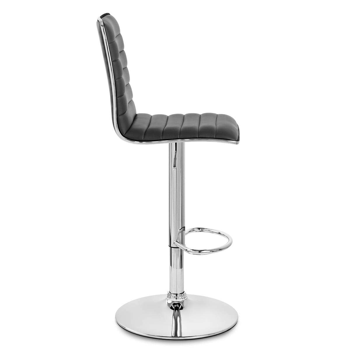 Hiline Bar Stool Black