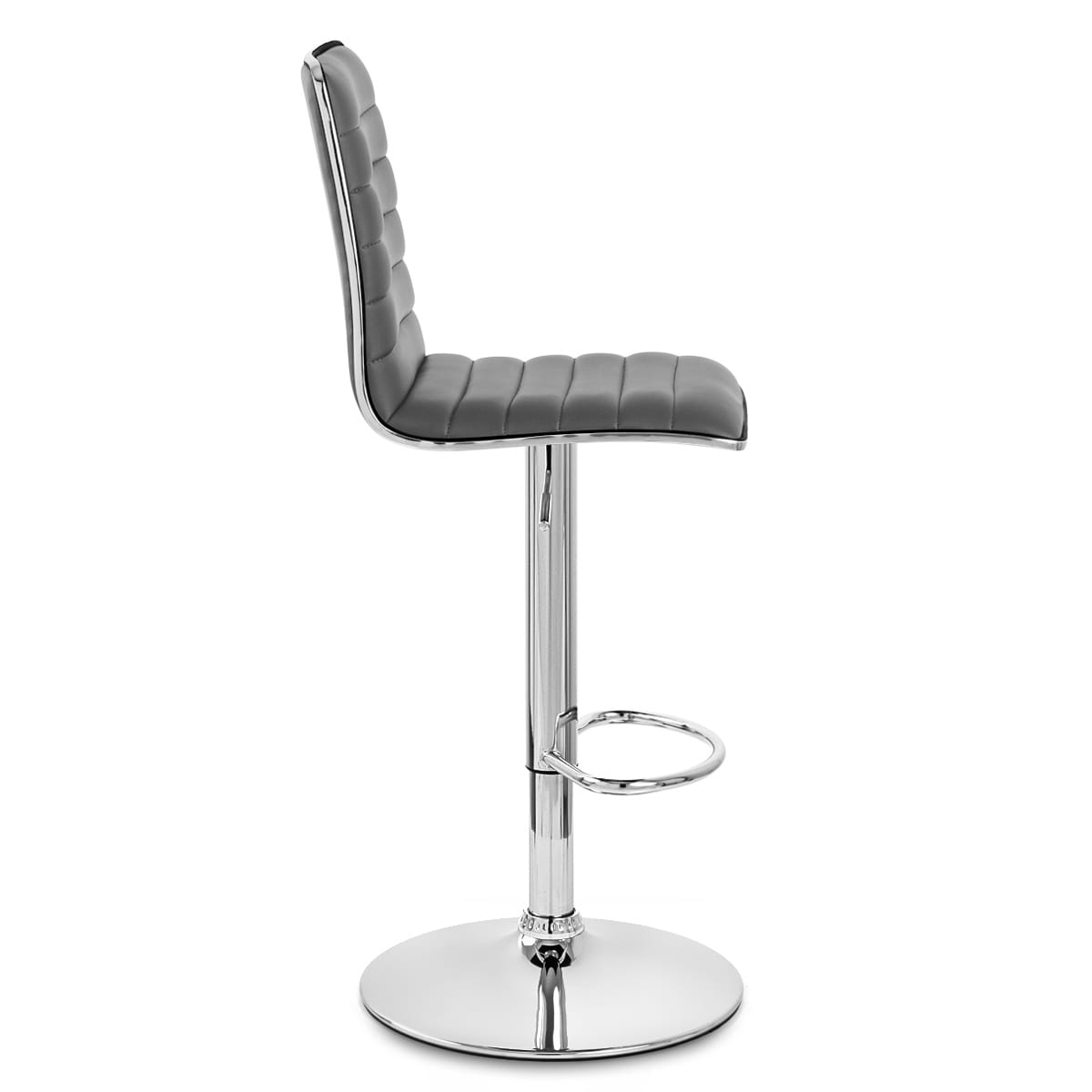 Hiline Bar Stool Grey