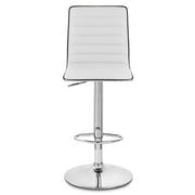 Hiline Bar Stool White