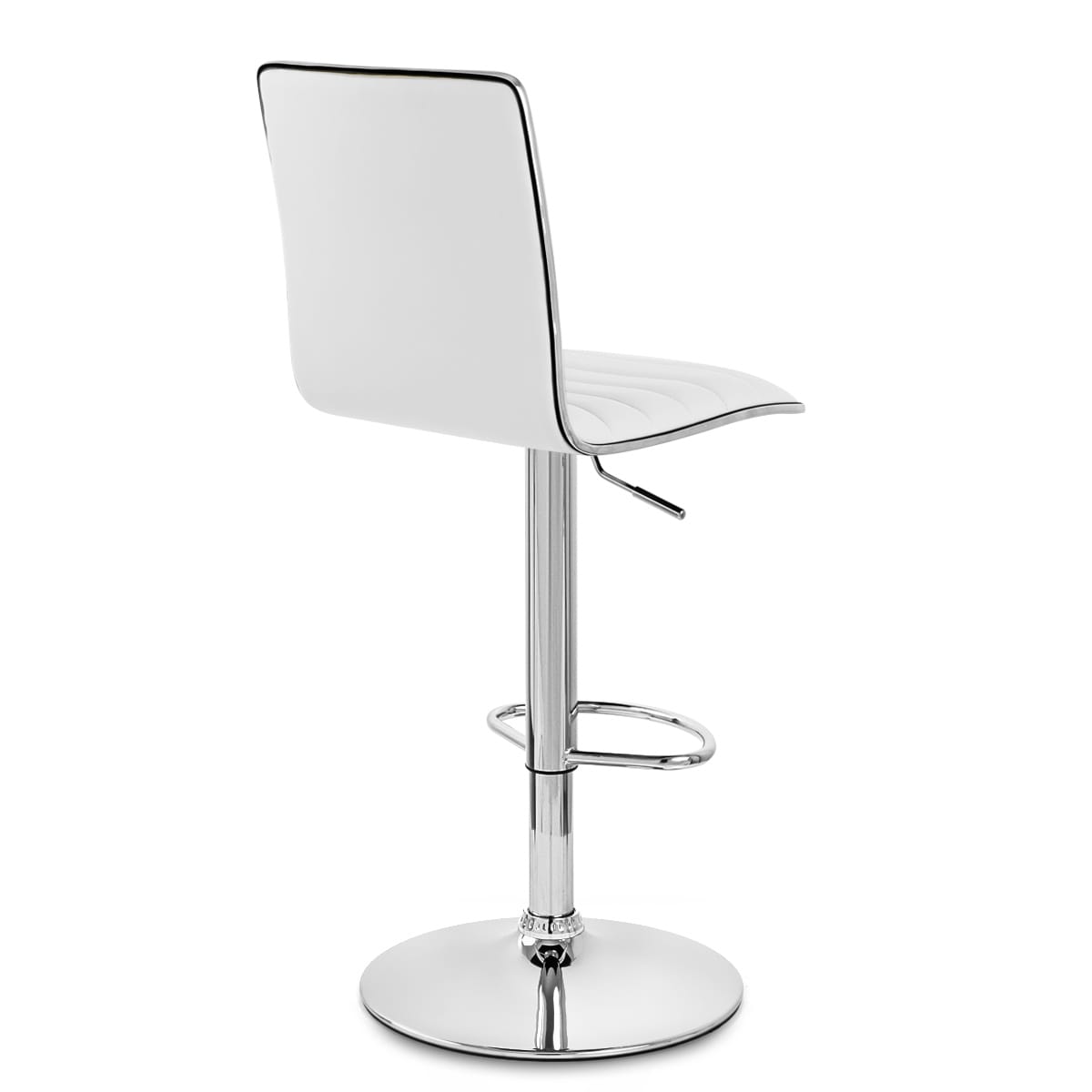 Hiline Bar Stool White