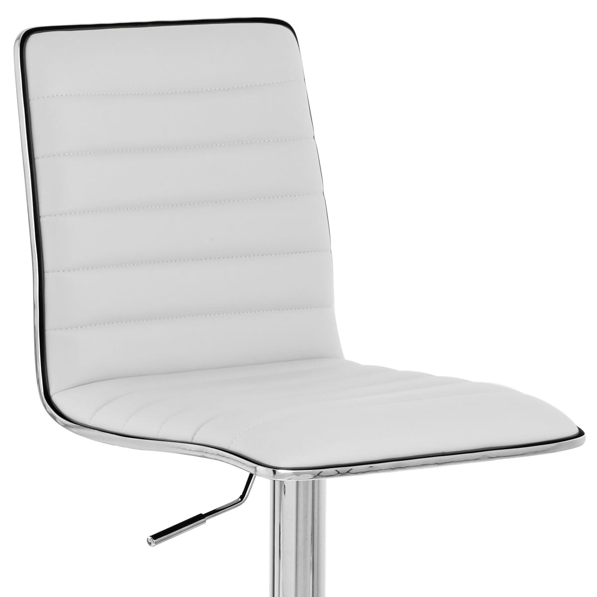 Hiline Bar Stool White