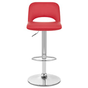 Hugo Bar Stool Red