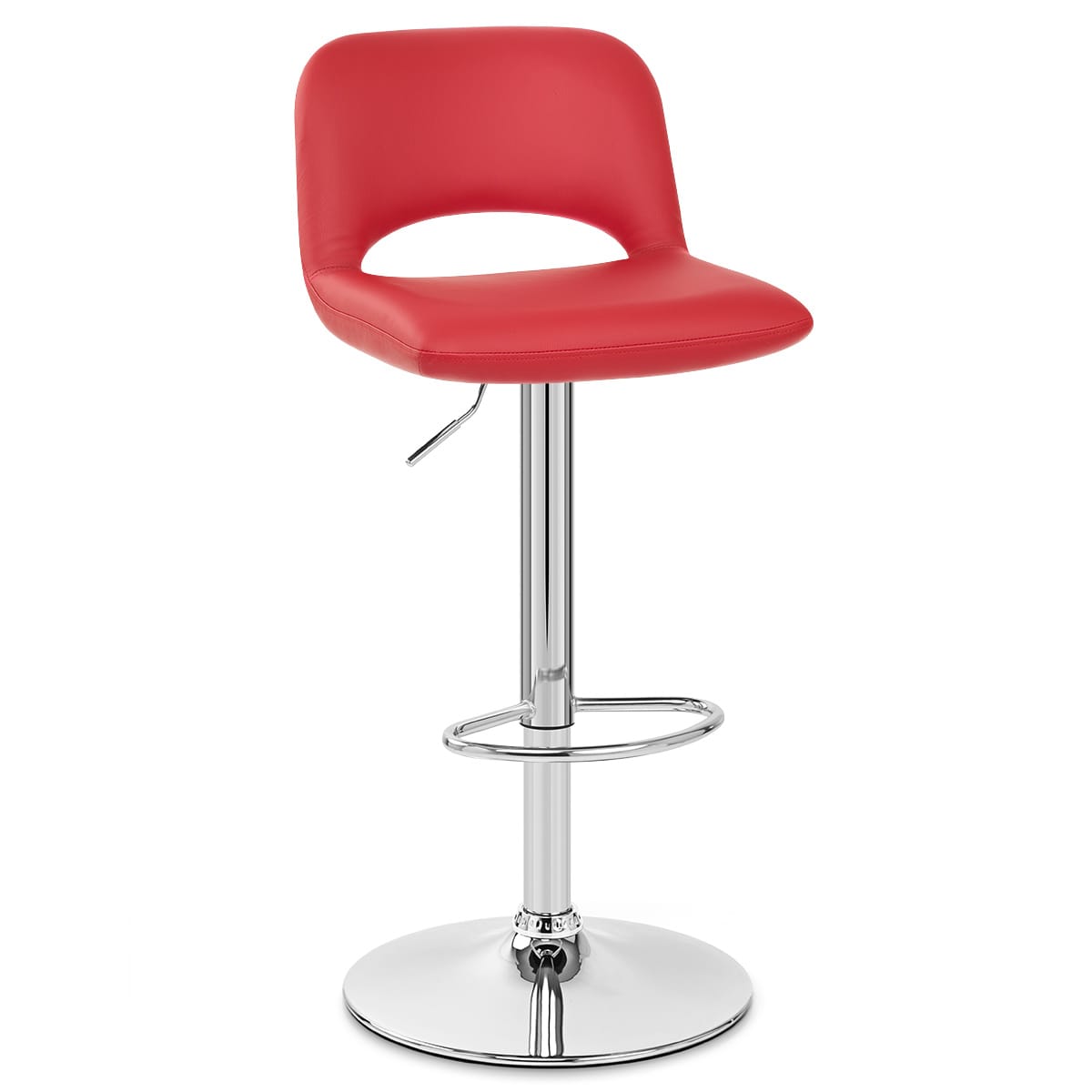 Hugo Bar Stool Red