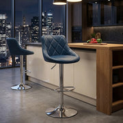 Hype Bar Stool Antique Blue