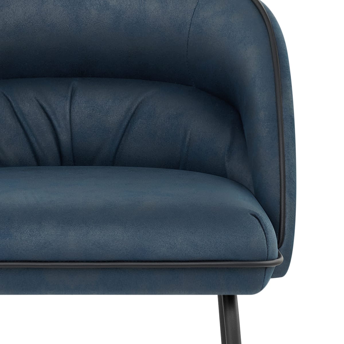 Jackie Bar Stool Blue & Black