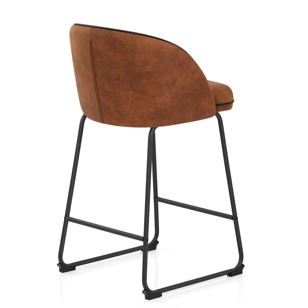 Jackie Bar Stool Brown & Black