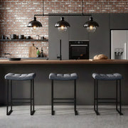 Jago Bar Stool Antique Blue
