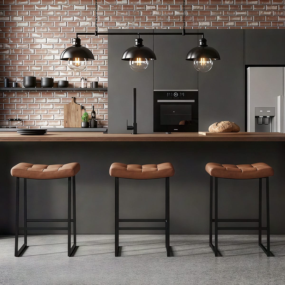 Jago Bar Stool Antique Tan