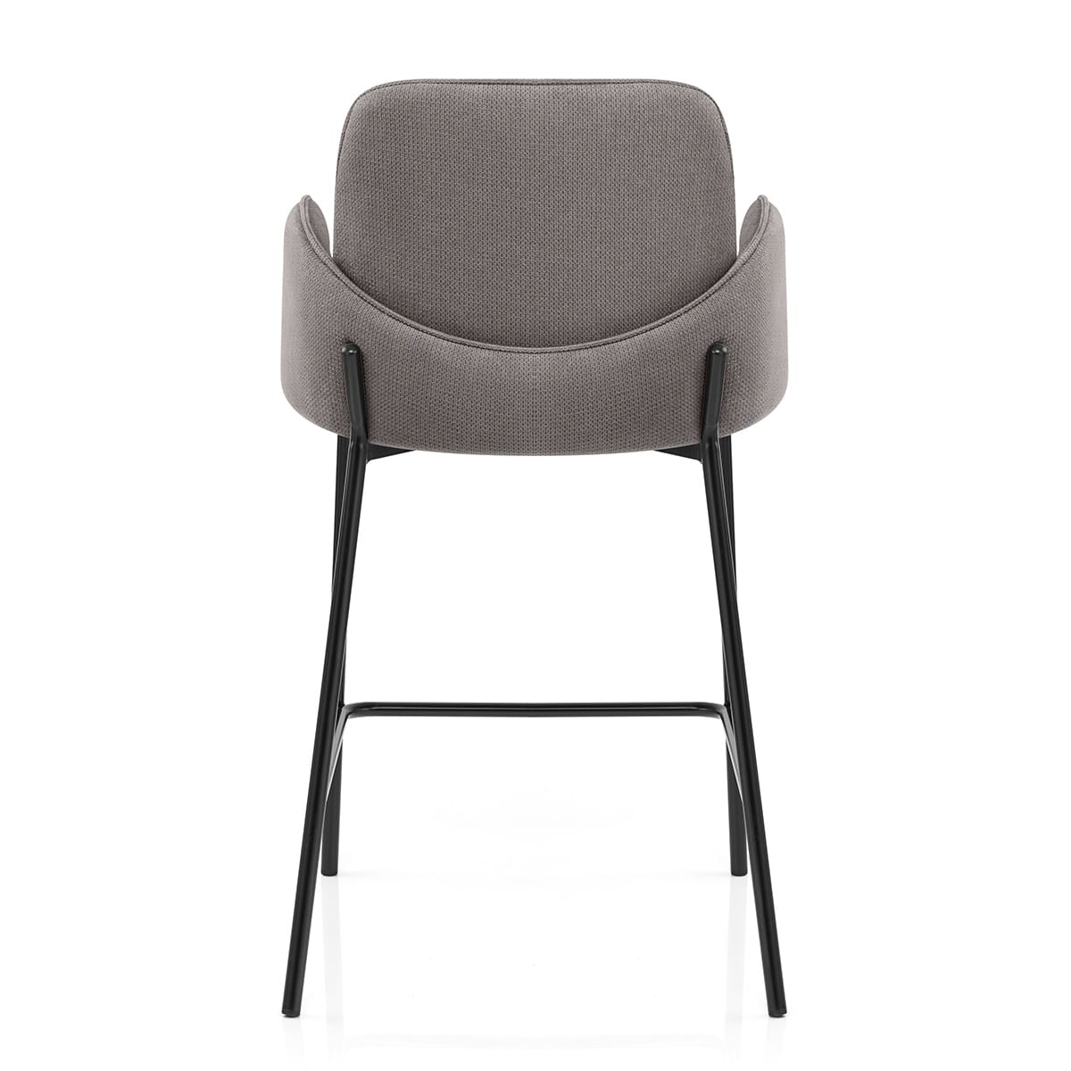Jarvis Bar Stool Grey Fabric