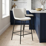 Jasmine Bar Stool Light Cream