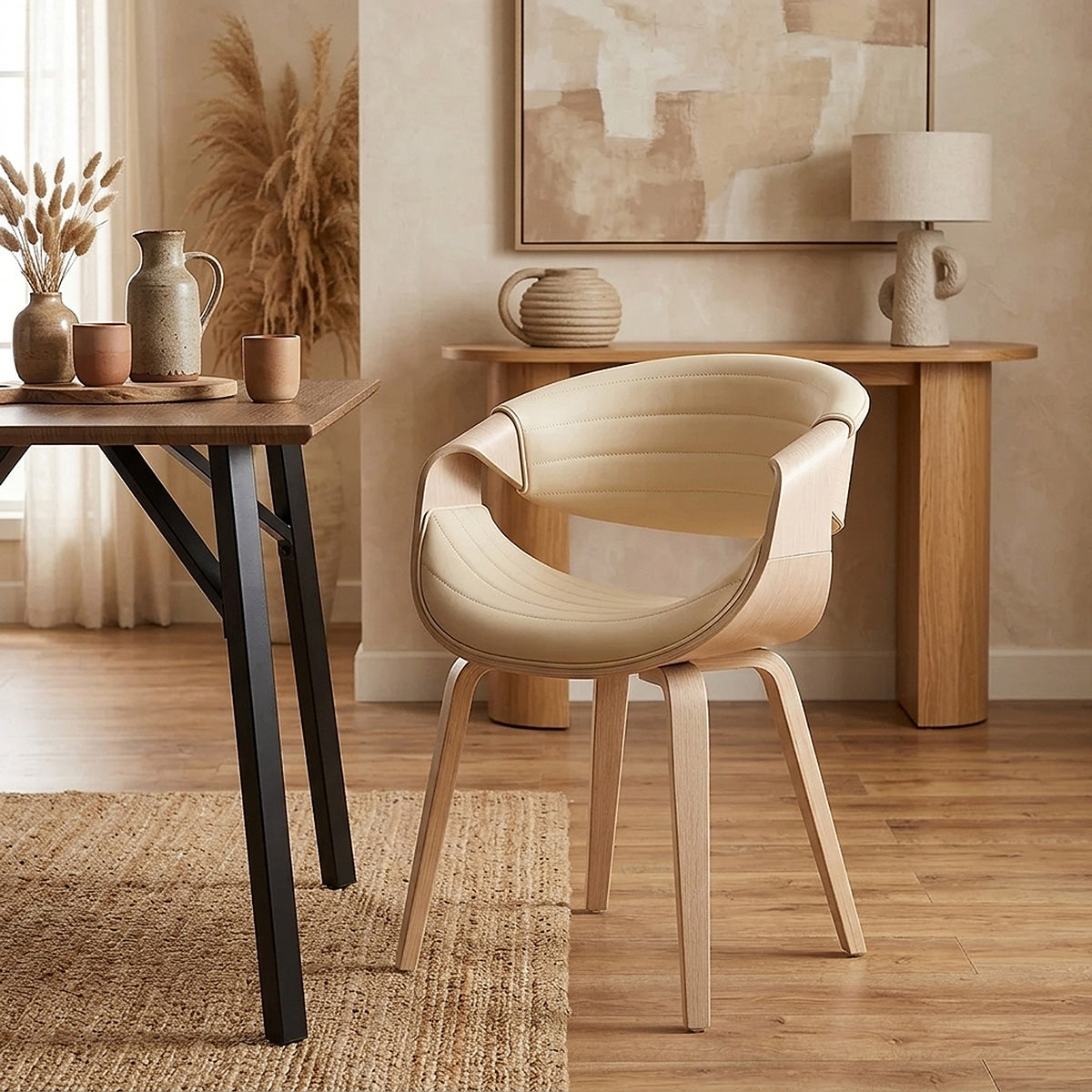 Jefferson Dining Chair Cream