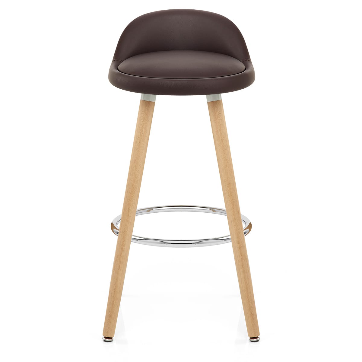 Jive Wooden Stool Brown