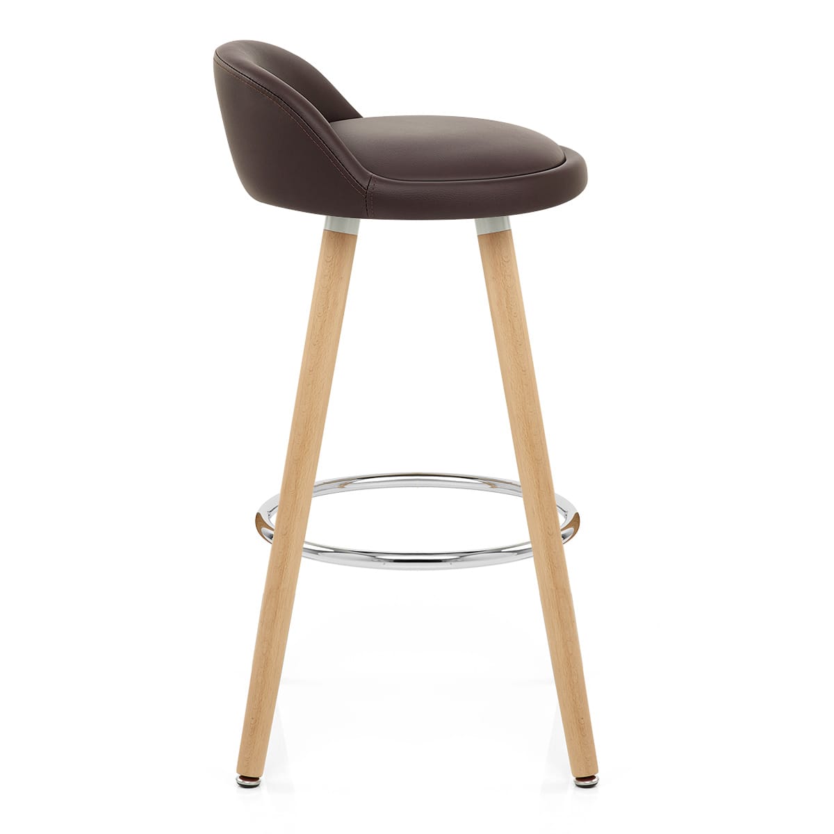 Jive Wooden Stool Brown