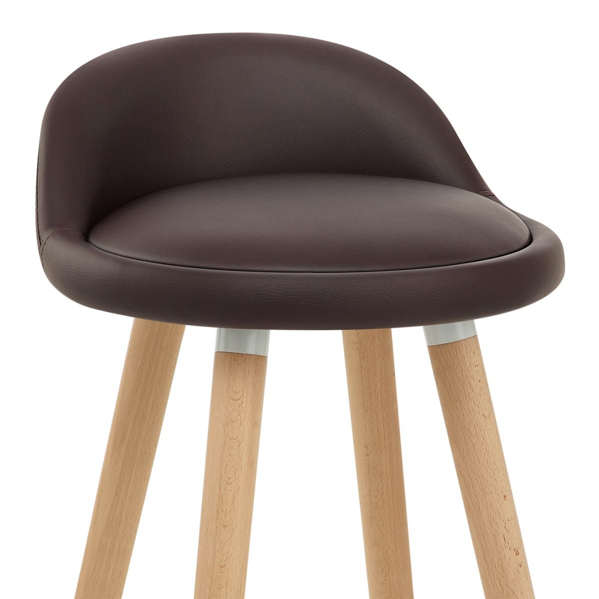 Jive Wooden Stool Brown