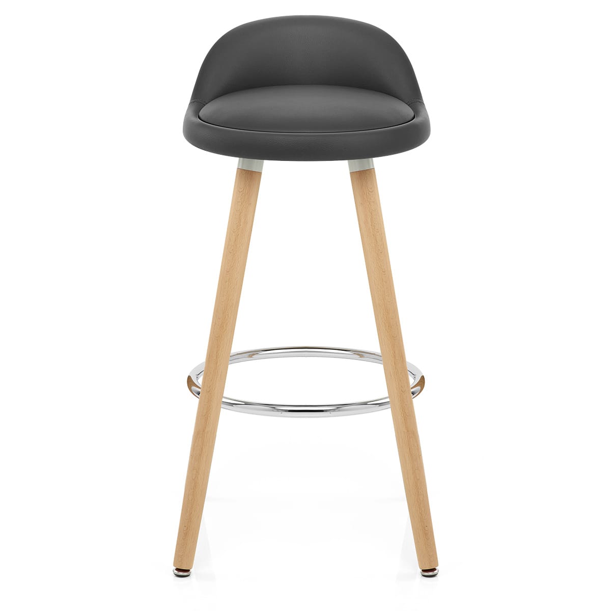 Jive Wooden Stool Grey