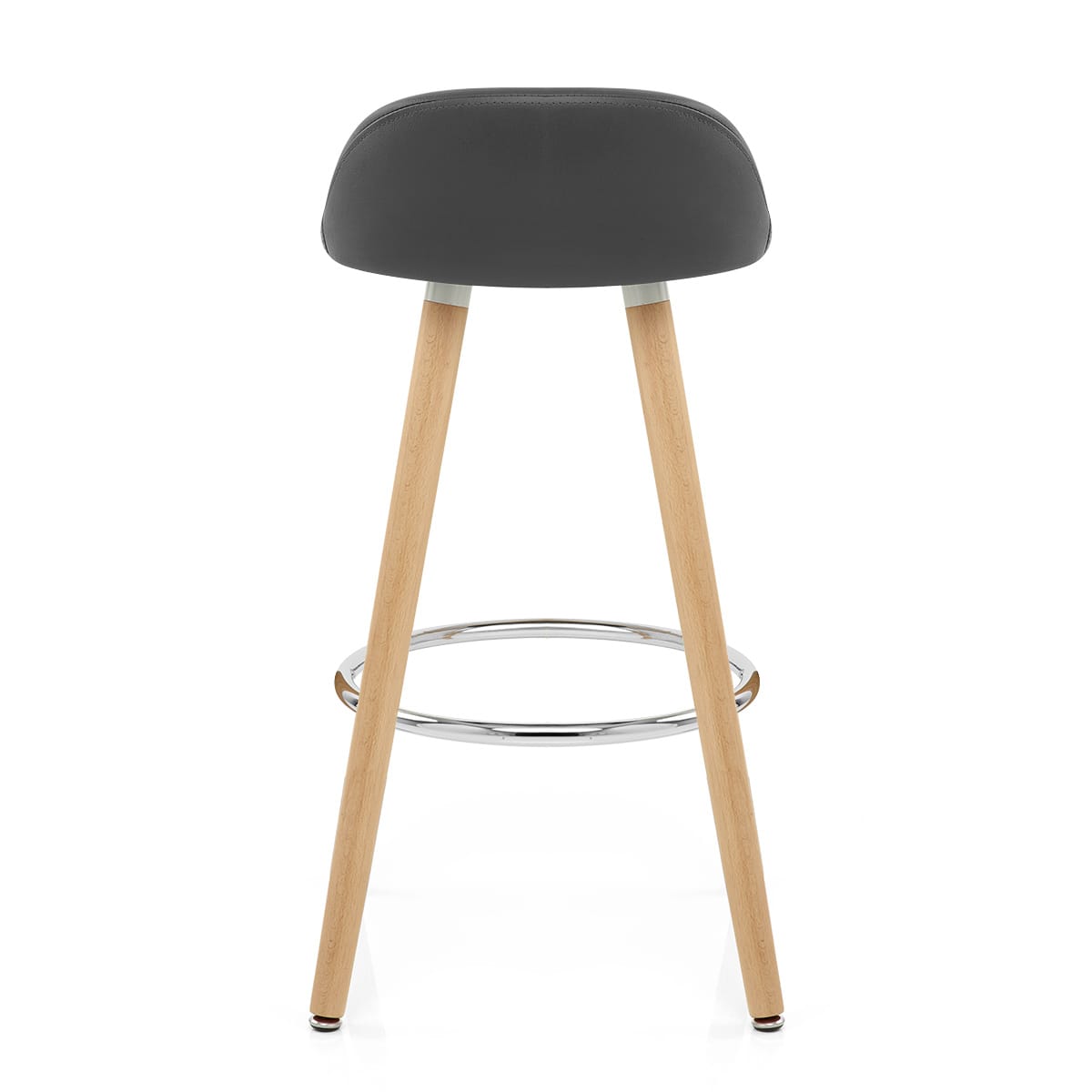 Jive Wooden Stool Grey