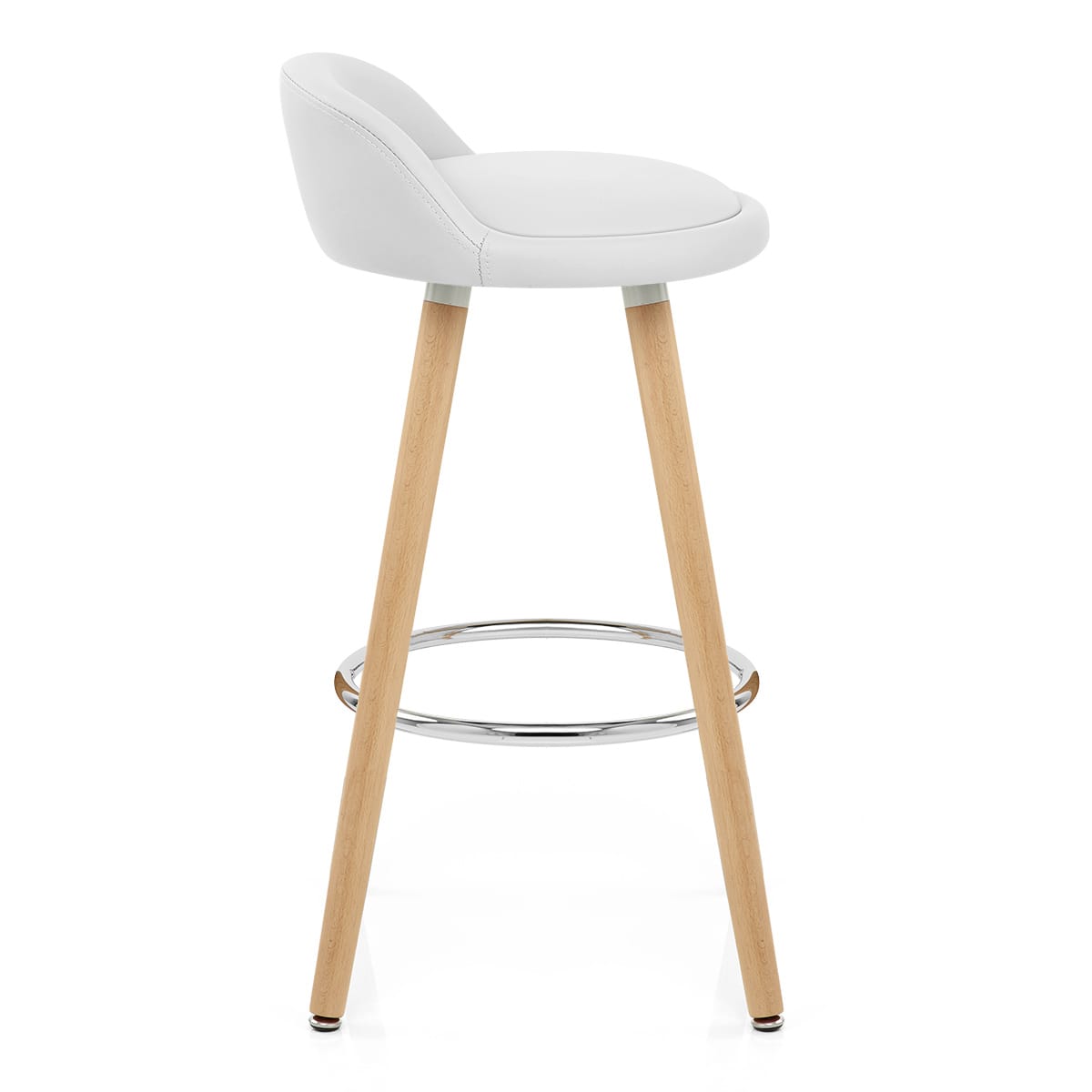 Jive Wooden Stool White