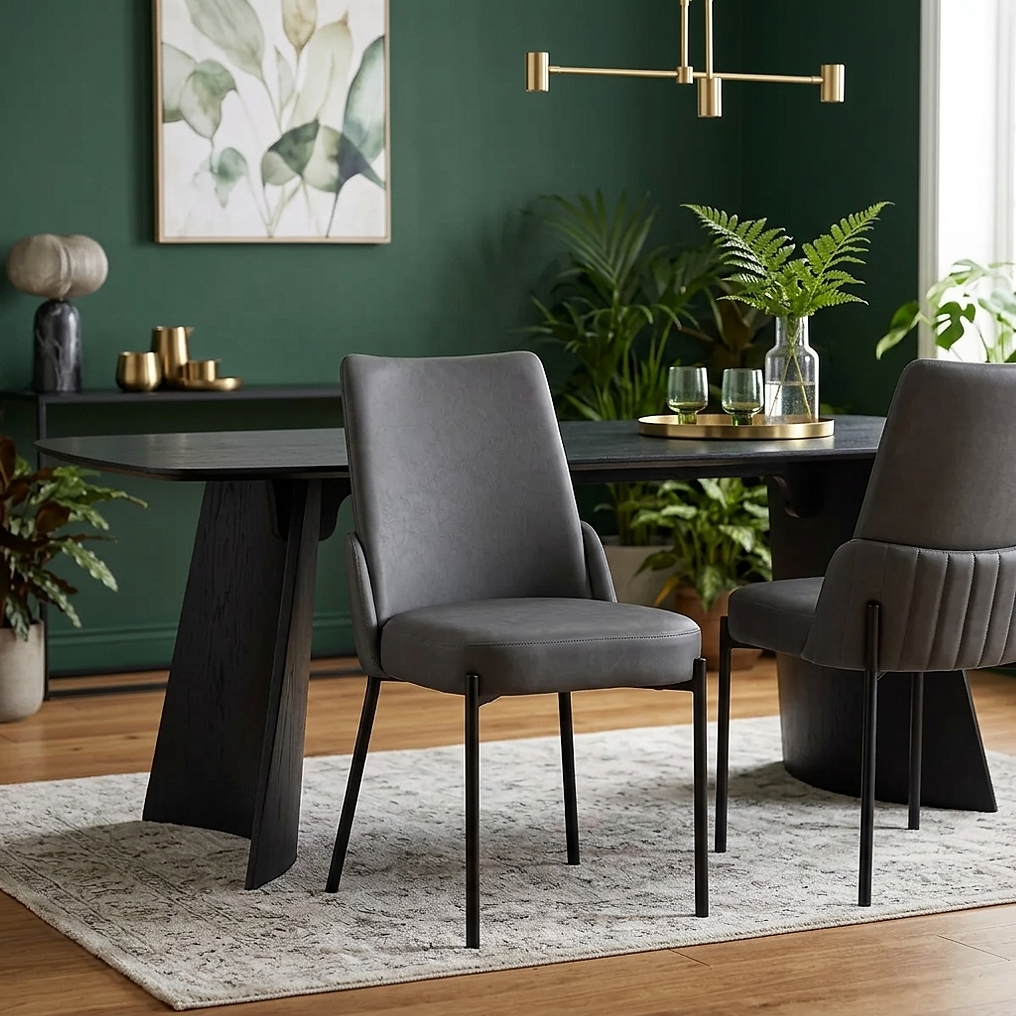 Juno Dining Chair Charcoal
