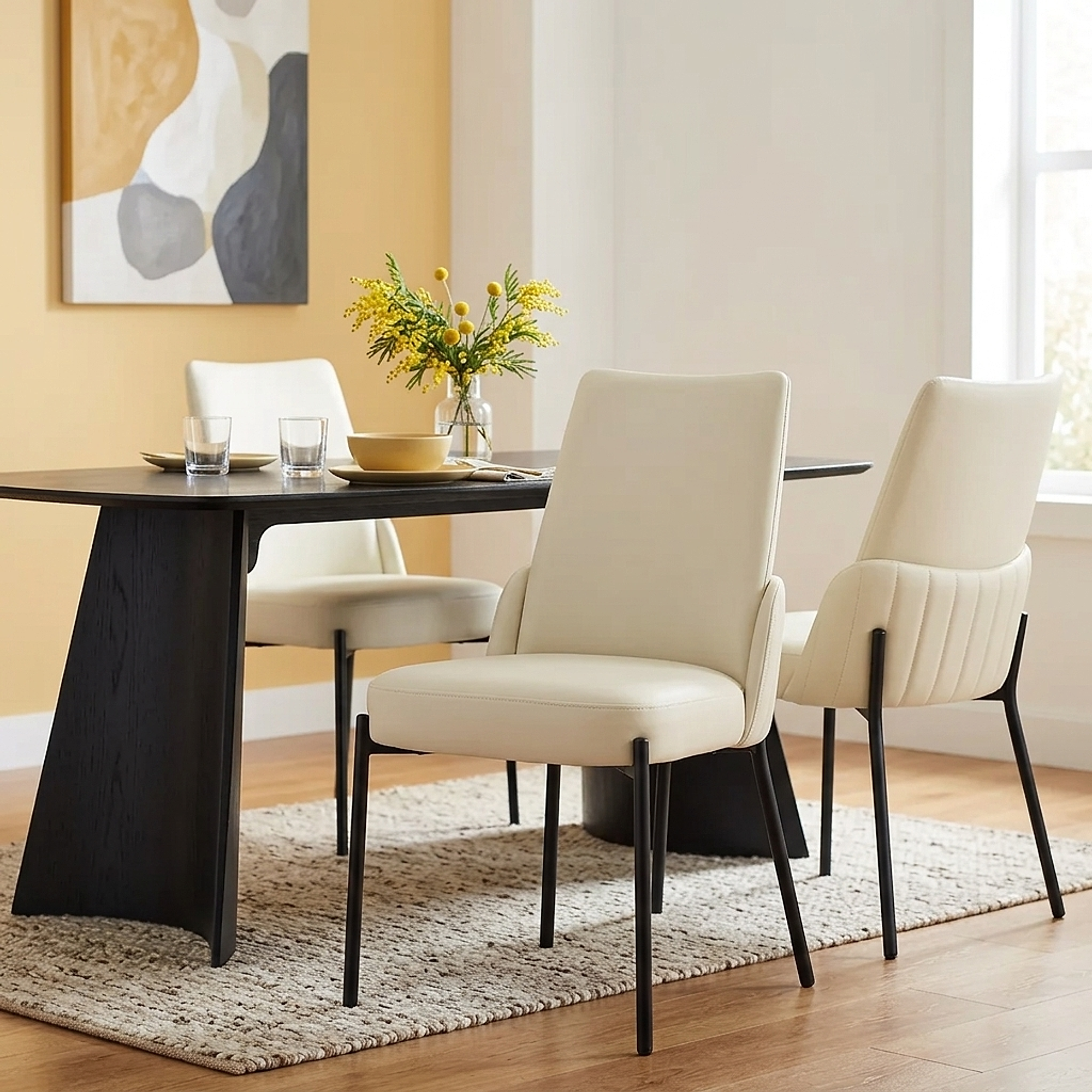 Juno Dining Chair Cream
