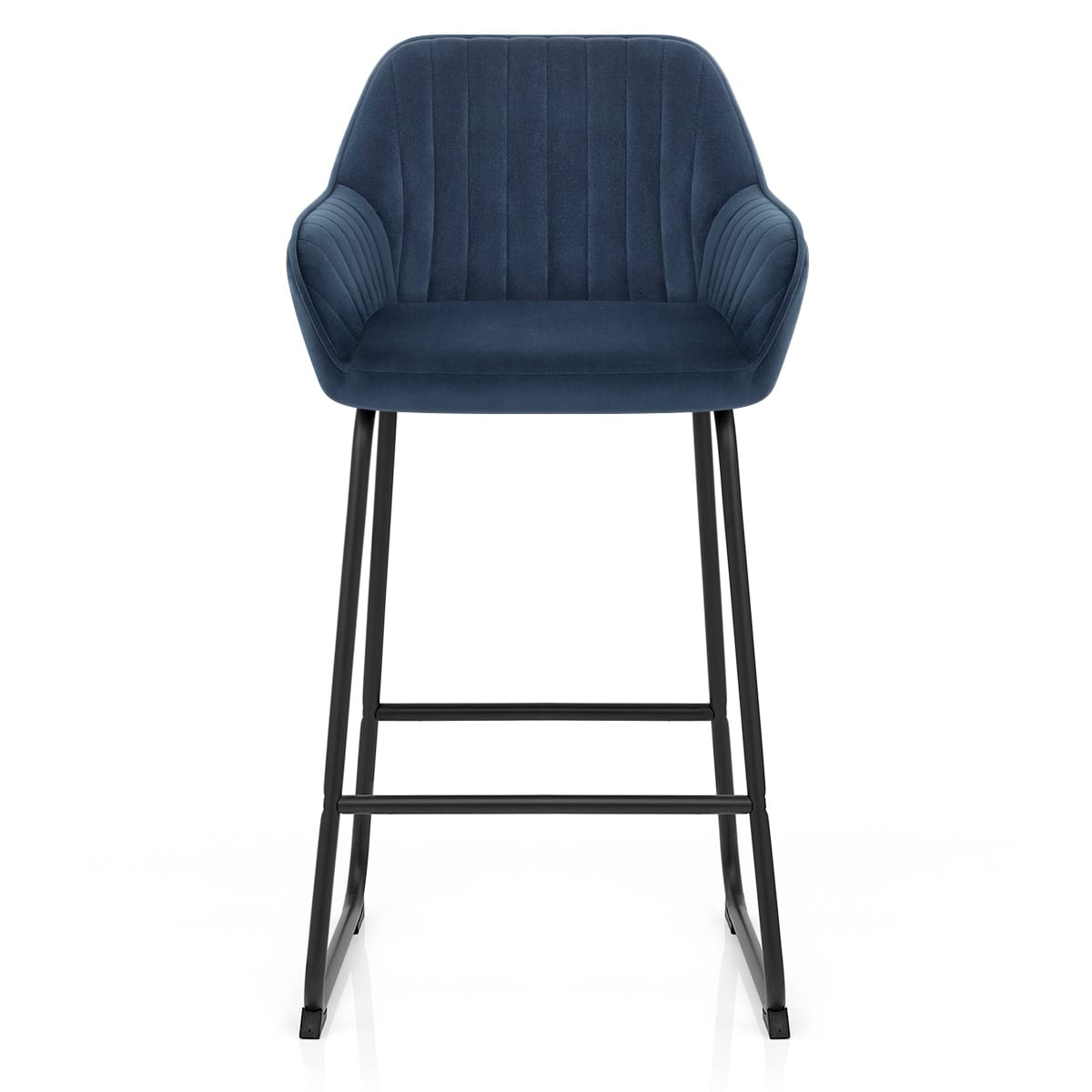 Kanto Bar Stool Blue Velvet