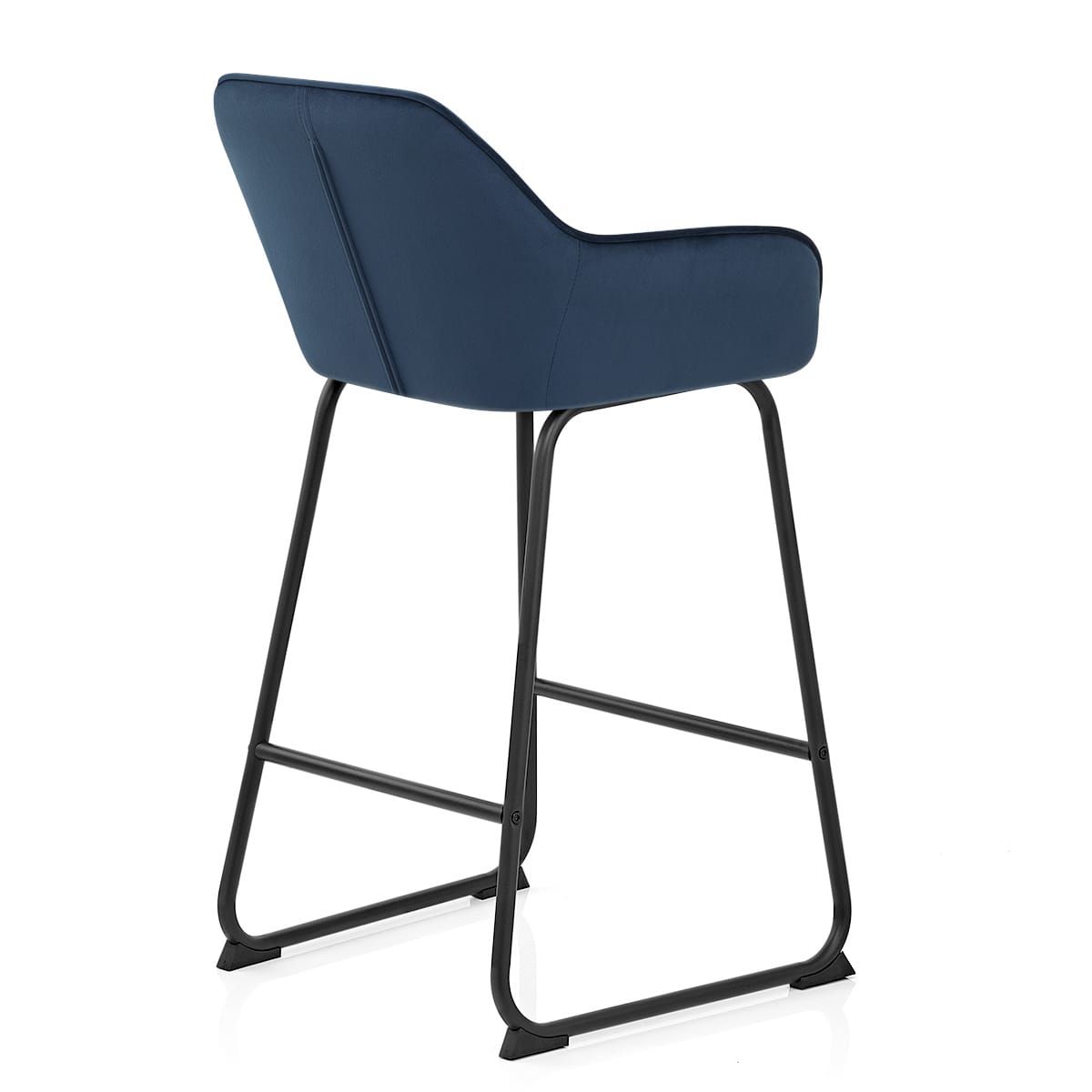 Kanto Bar Stool Blue Velvet