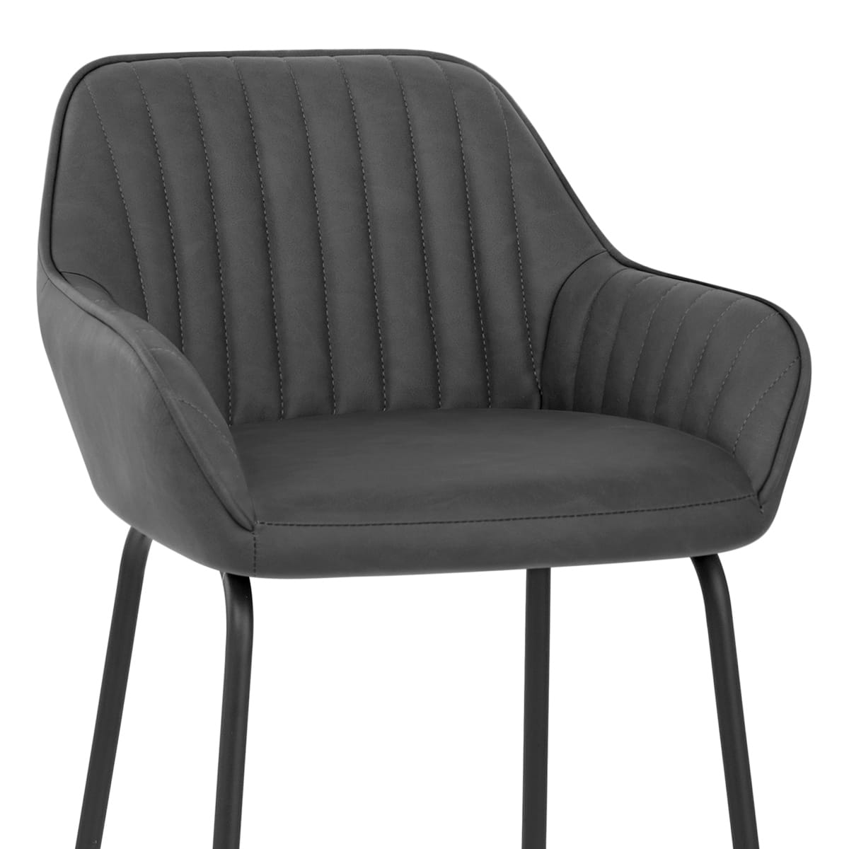 Kanto Bar Stool Charcoal