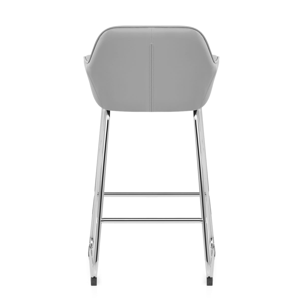 Kanto Chrome Stool Light Grey