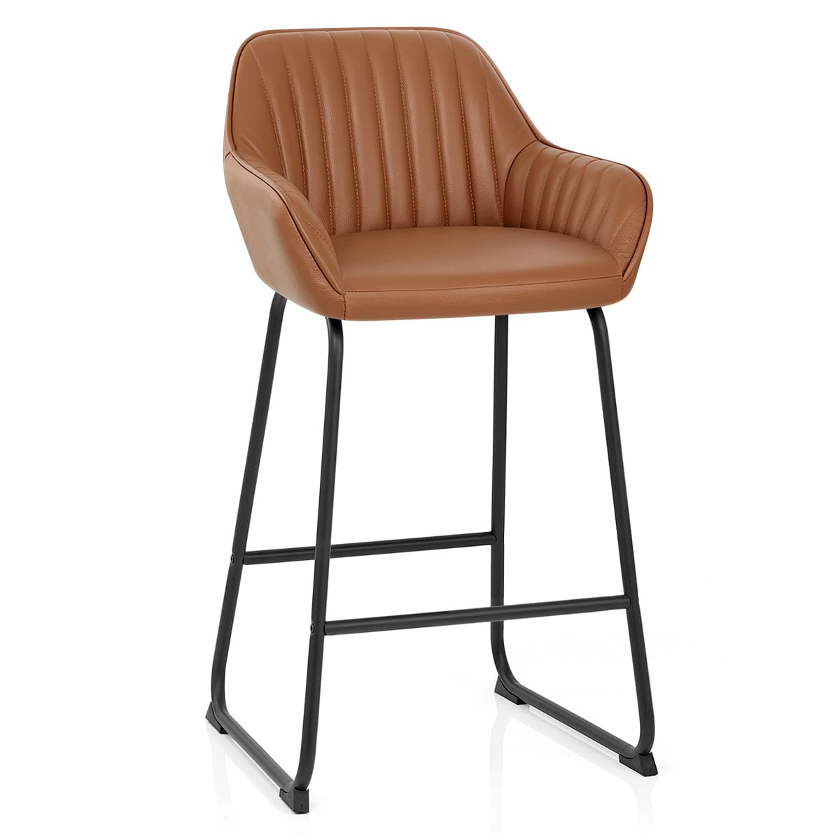 Real Leather Bar Stools