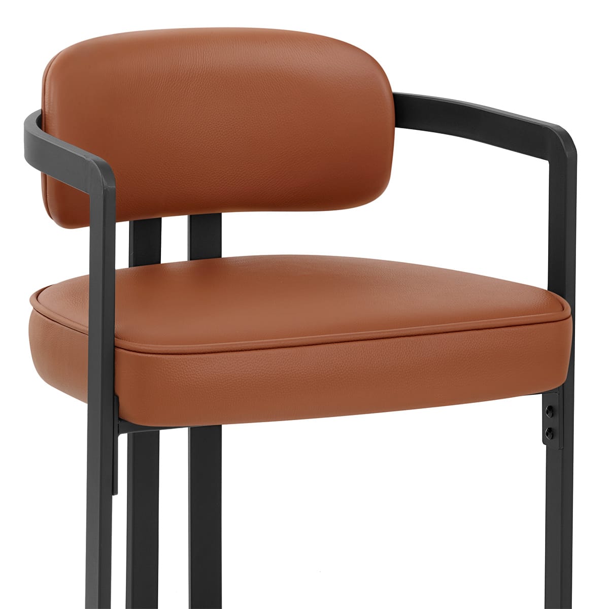 Kara Real Leather Dining Chair Tan