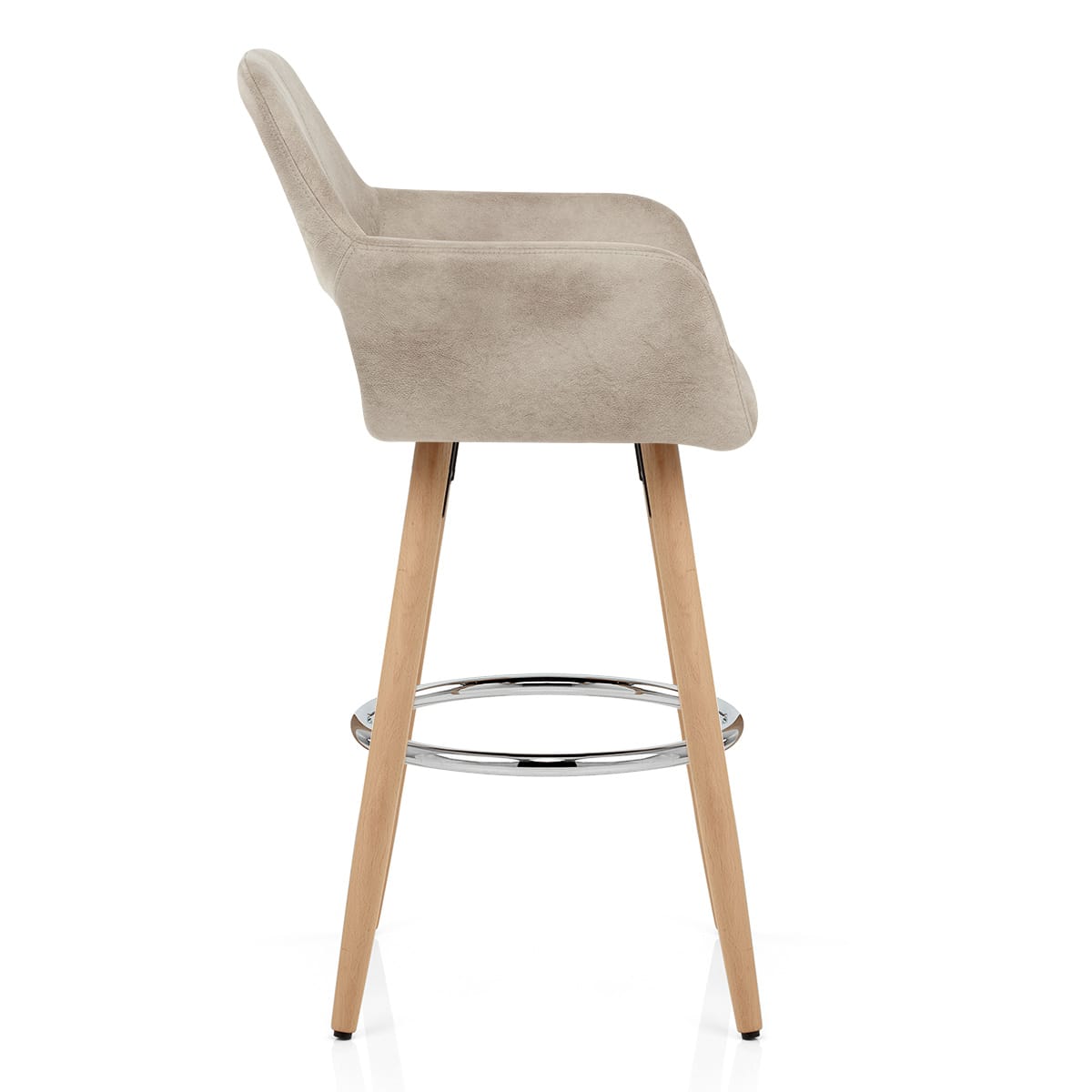 Kite Wooden Stool Antique Cream