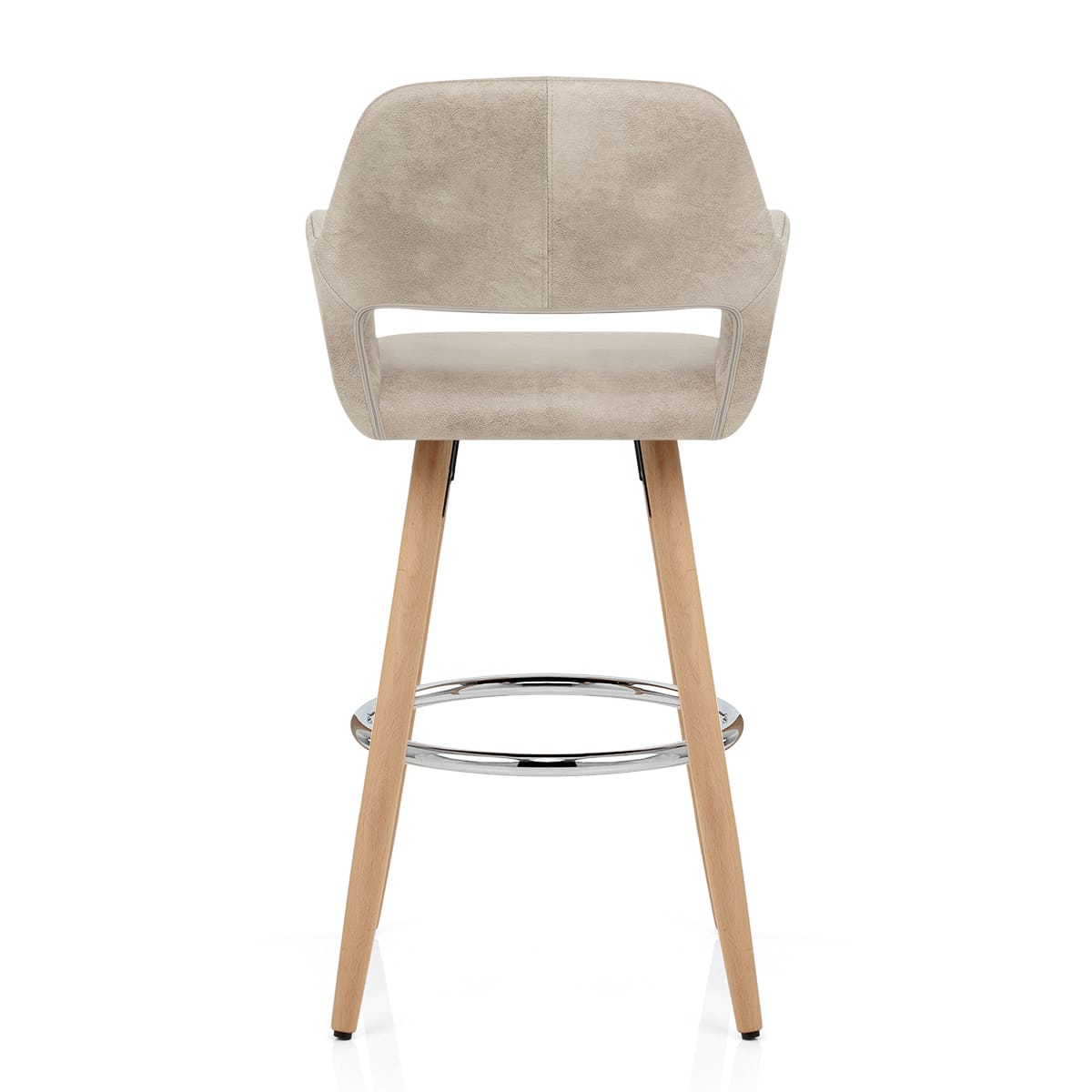 Kite Wooden Stool Antique Cream