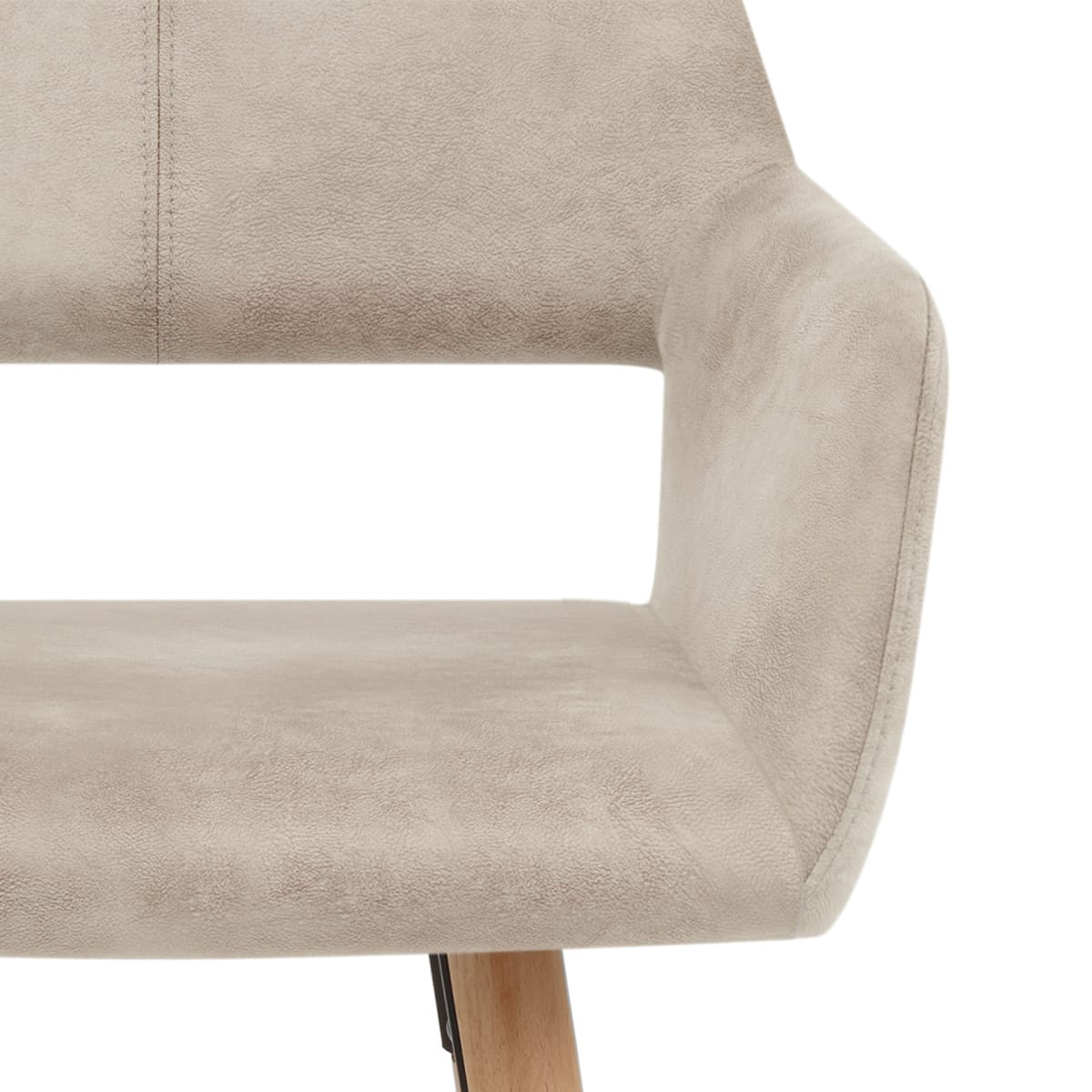 Kite Wooden Stool Antique Cream