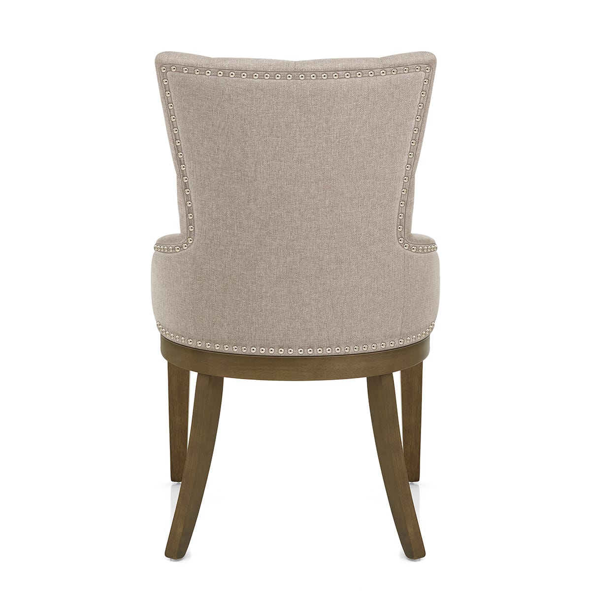 Knightsbridge Oak Chair Tweed Fabric