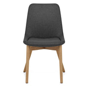 Kobe Dining Chair Oak & Charcoal
