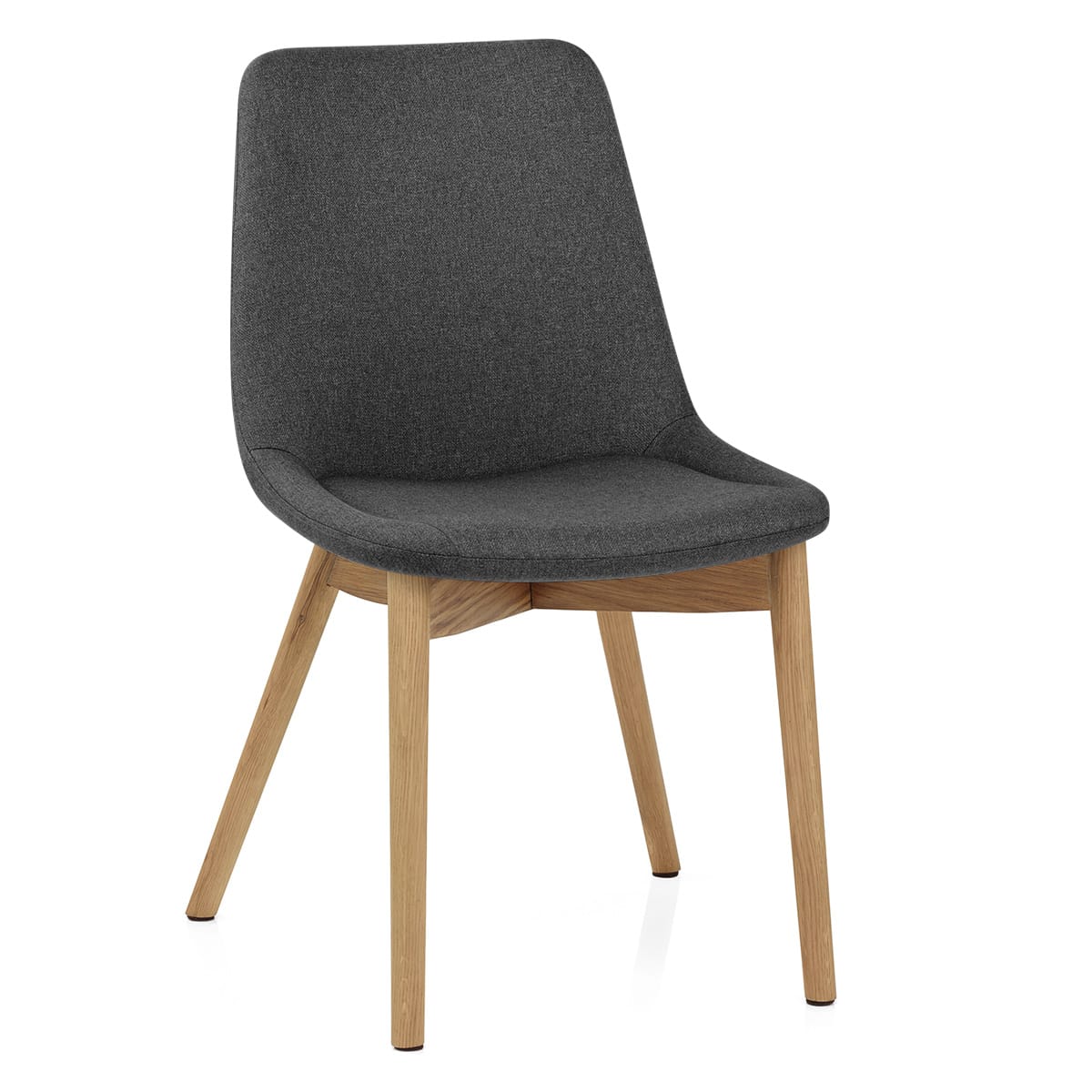 Kobe Dining Chair Oak & Charcoal
