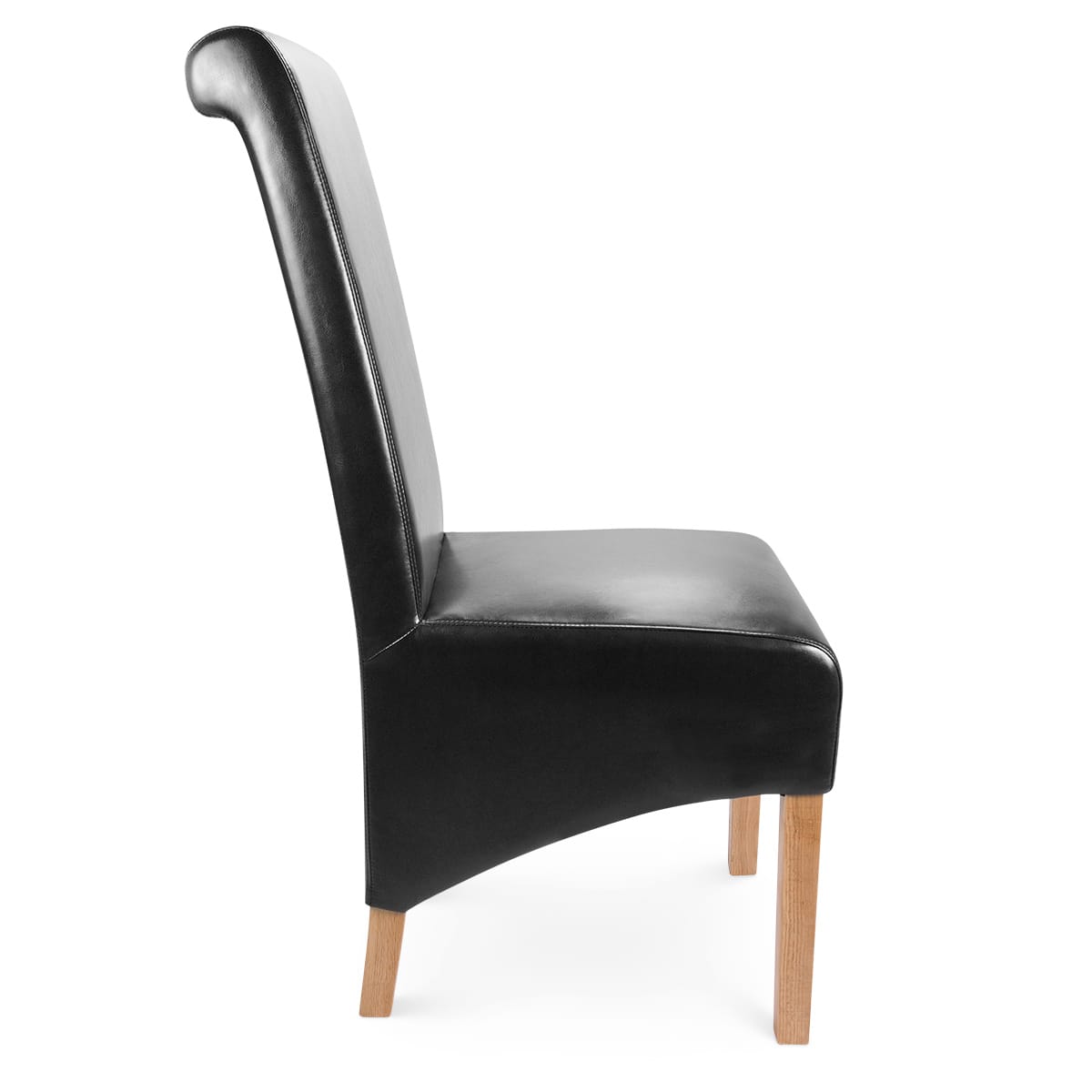 Krista Dining Chair Black Leather
