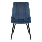 Lagos Dining Chair Blue Velvet
