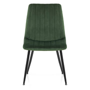 Lagos Dining Chair Green Velvet