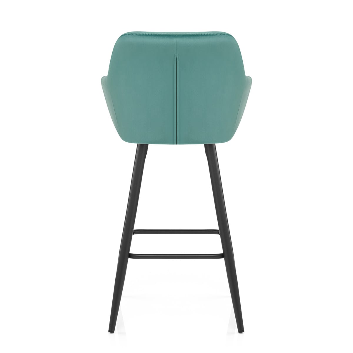 Lanson Bar Stool Teal Velvet