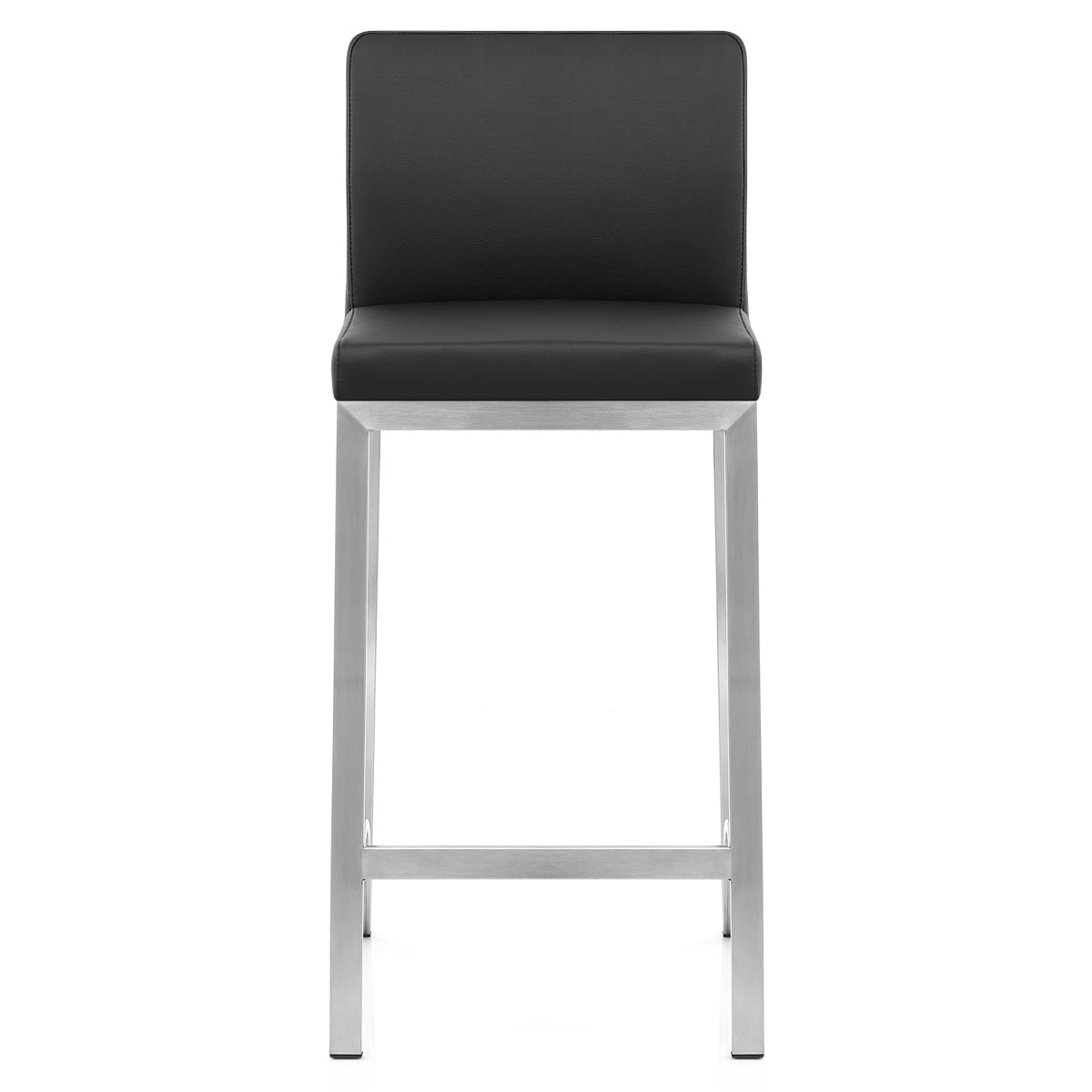 Leah Brushed Stool Black