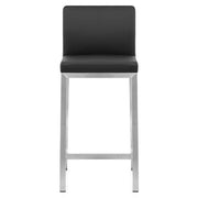 Leah Brushed Stool Black